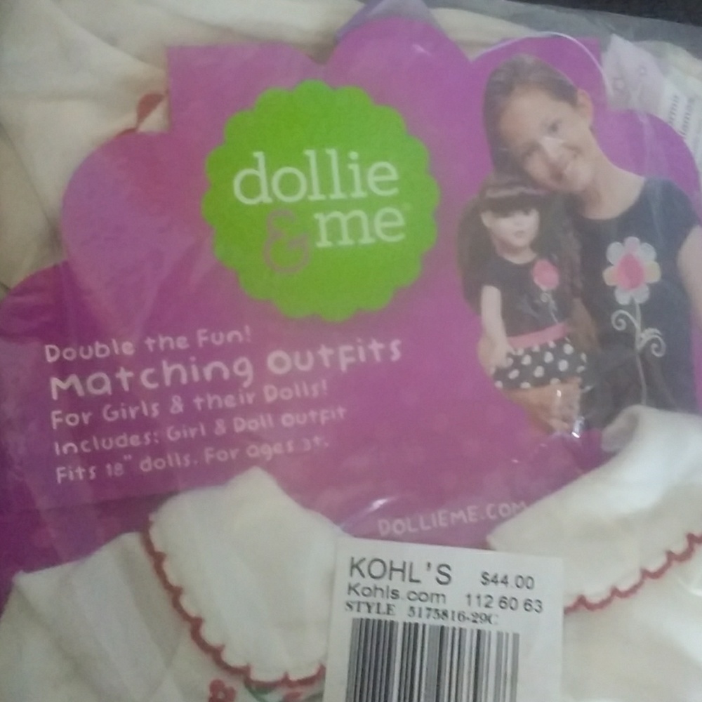 Dollie and me matching outfits